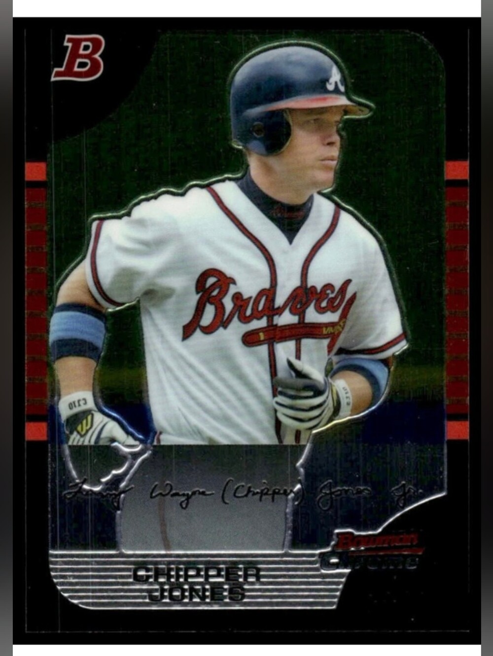 2005 Bowman Chrome #113 Chipper Jones Signature Series
